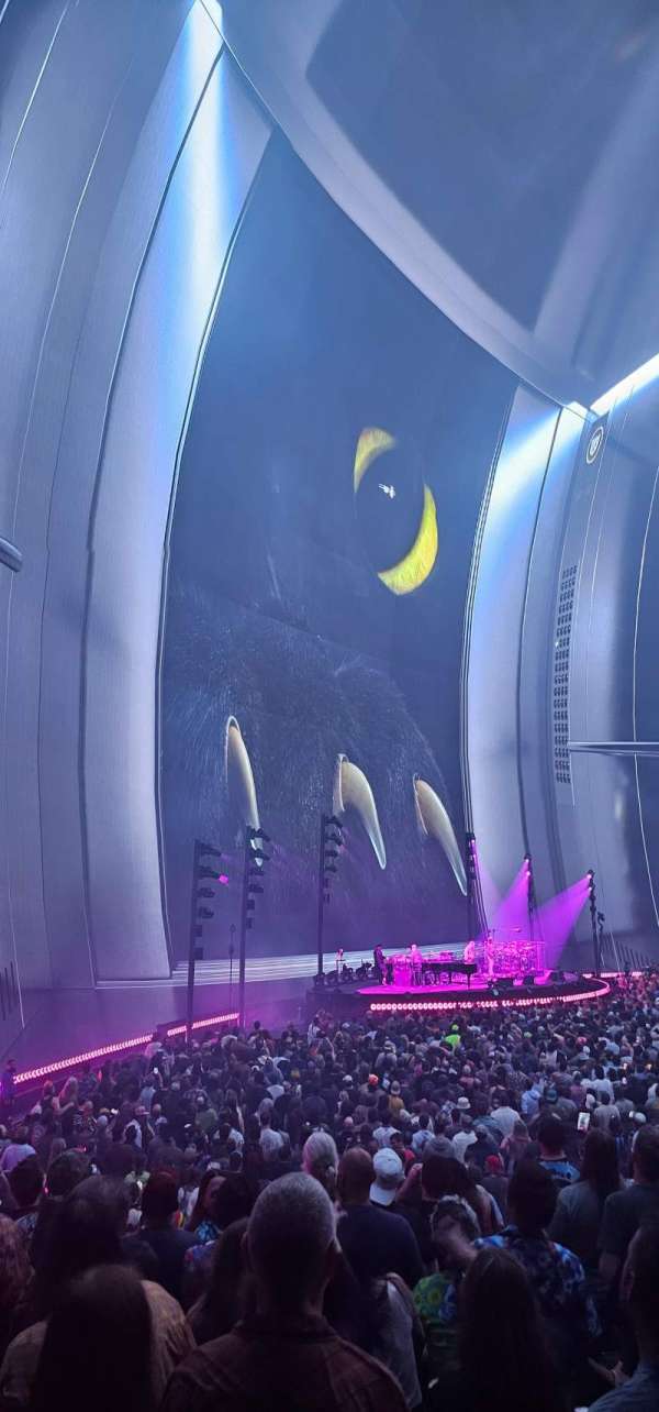 The Sphere, Vegas, section: 101, row: 20, seat: 9