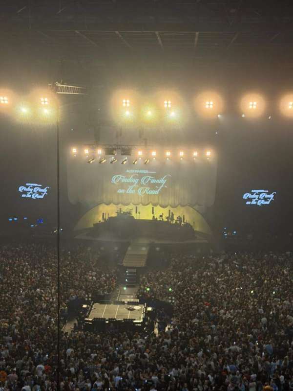 OVO Hydro, section: K, row: V, seat: 223