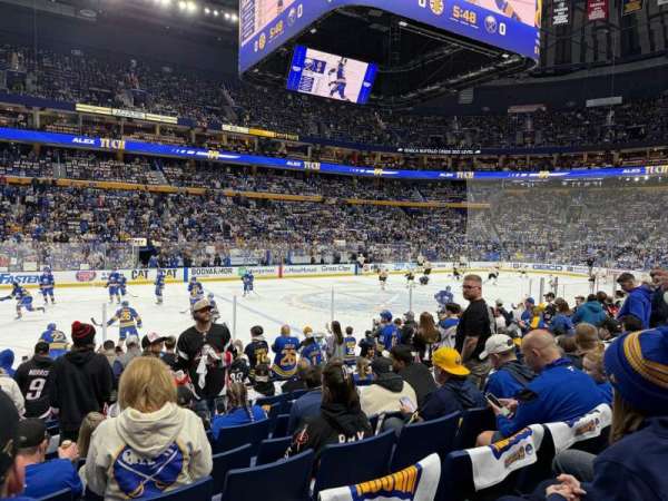 KeyBank Center, section: 118, row: 12, seat: 18
