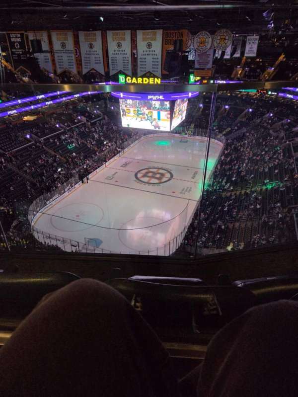 TD Garden, section: Rafter 31, row: B, seat: 10