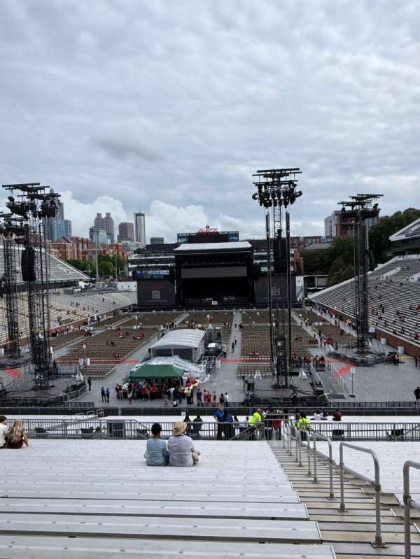 Bobby Dodd Stadium, section: 116U, row: 47, seat: 26