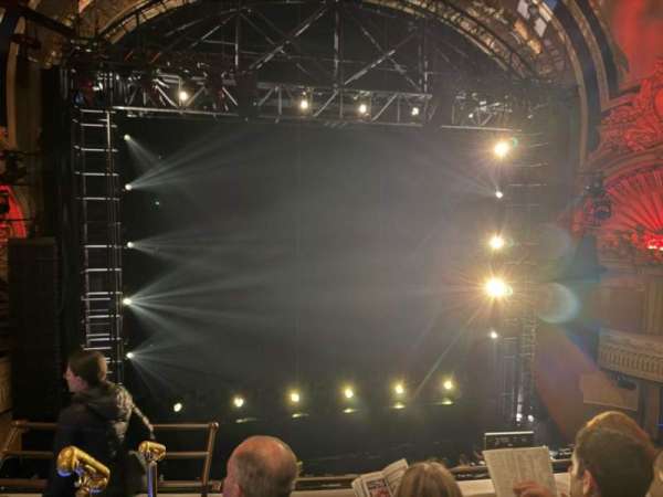 Palace Theatre, Broadway, section: Mezzanine C, row: C, seat: 101