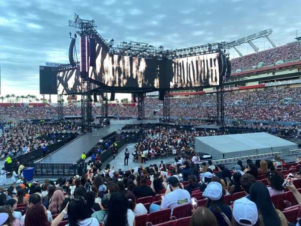 Raymond James Stadium, section: 146, row: U, seat: 7