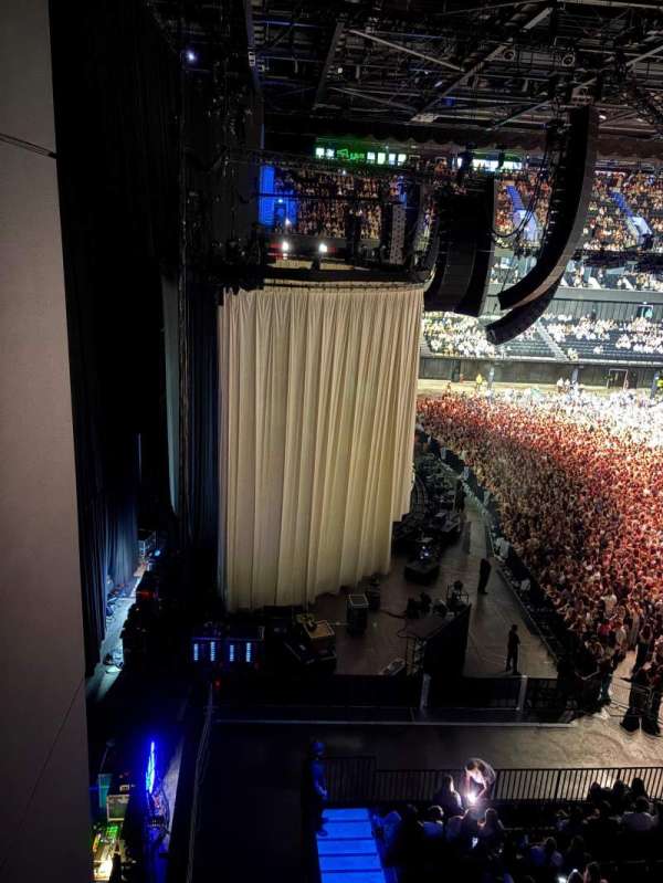 Co-op Live, section: 301, row: 1, seat: 1