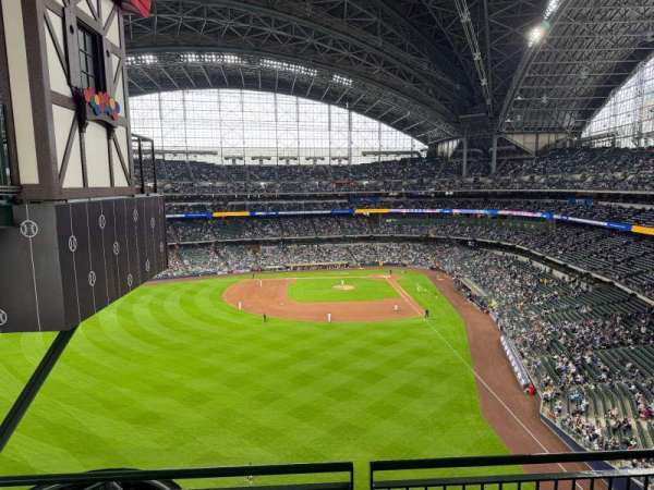 American Family Field, section: 442, row: 3, seat: 21