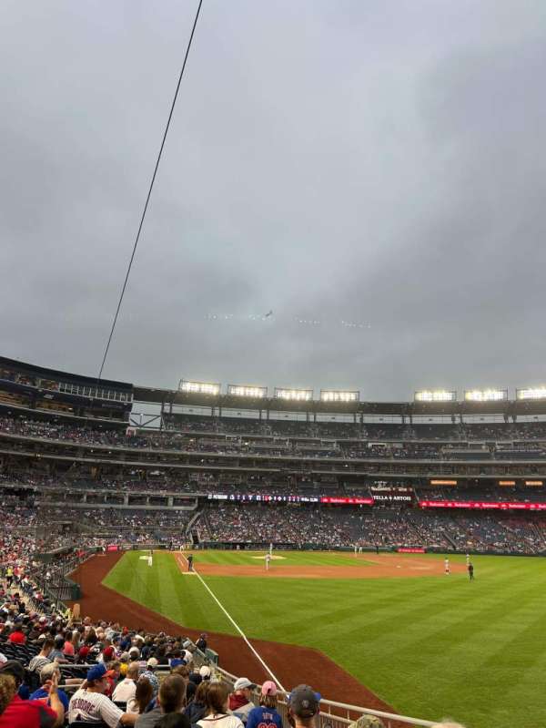 Nationals Park, section: 137, row: CC, seat: 10