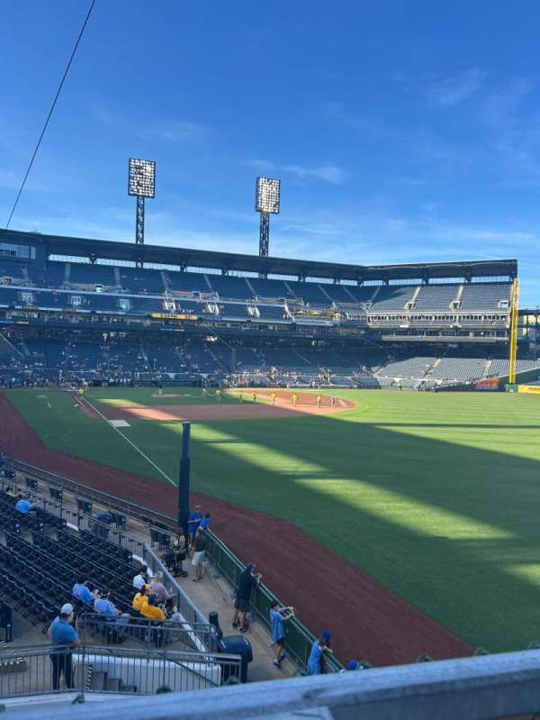 PNC Park, section: 146, row: A, seat: 8