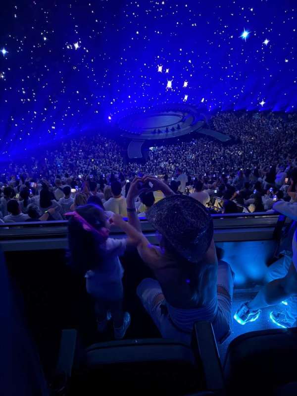 The Sphere, Vegas, section: 14, row: 1, seat: 1