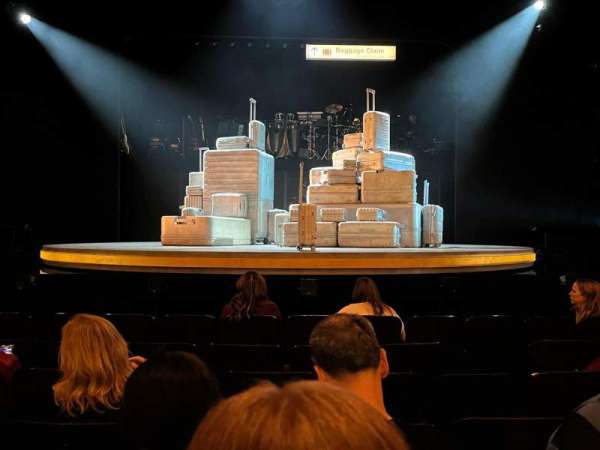 Longacre Theatre, section: Orchestra C, row: G, seat: 110