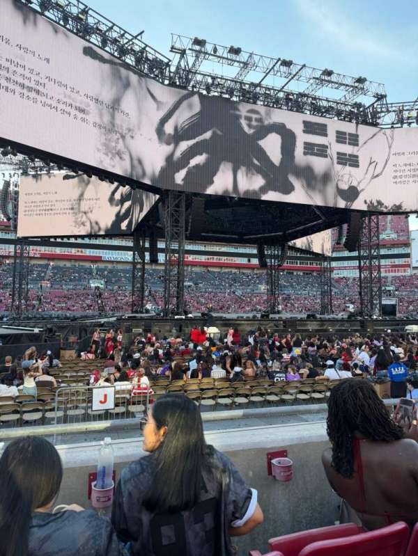 Raymond James Stadium, section: 134, row: C, seat: 14