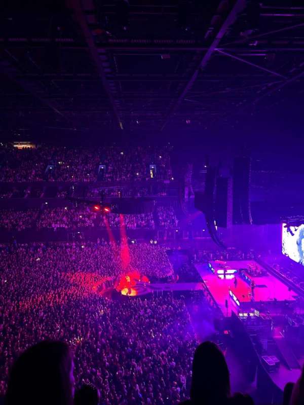 Co-op Live, section: 319, row: 5, seat: 7