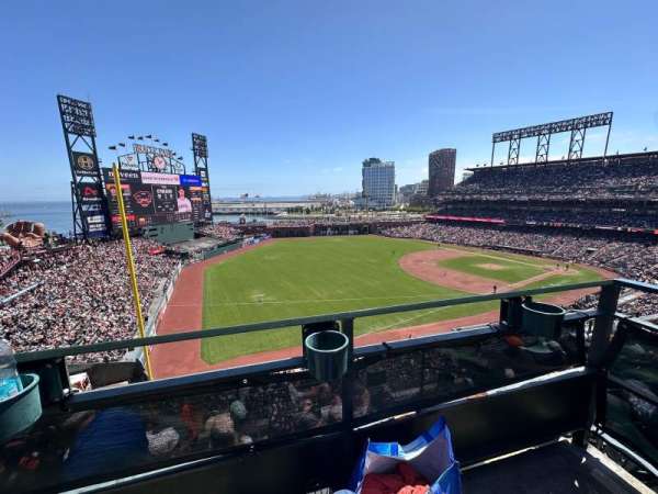 Oracle park, section VB331, home of San Francisco Giants, page 1