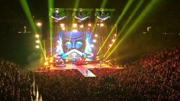 Prudential Center, section: 101, row: 1, seat: 5