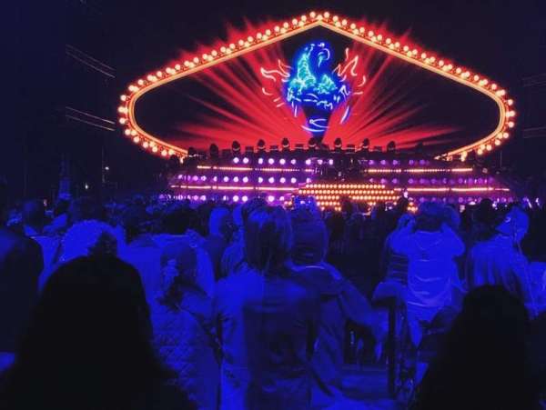 Madison Square Garden, section: 1, row: 1, seat: 9