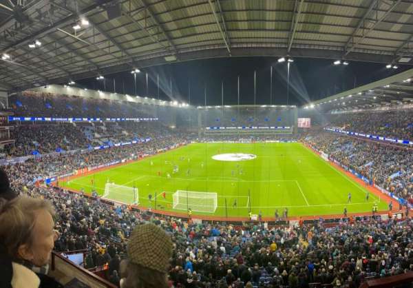 Villa Park, section: K4, row: 3, seat: 98