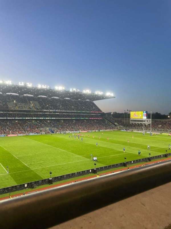 Croke Park, section: 510, row: A, seat: 4