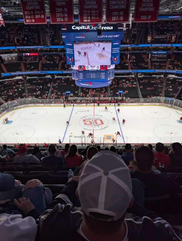 Capital One Arena, section: 417, row: J, seat: 12