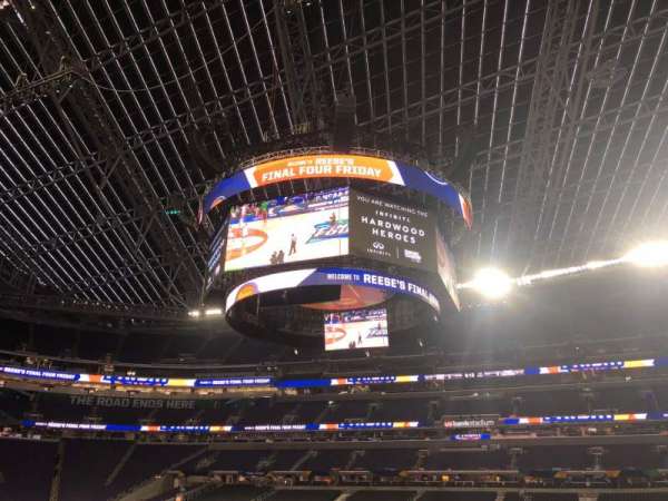 U.S. Bank Stadium, section: V2, row: AA, seat: 3