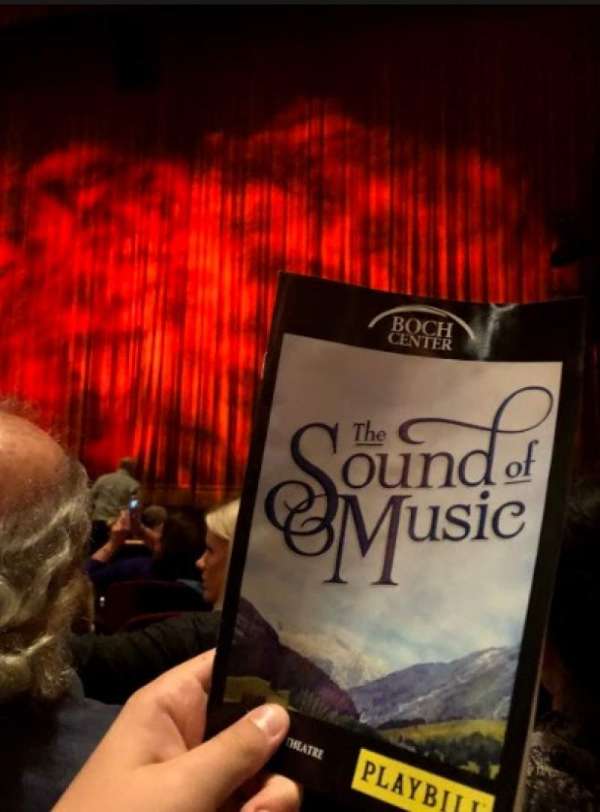 Wang Theatre, section: Orchestra RC, row: o