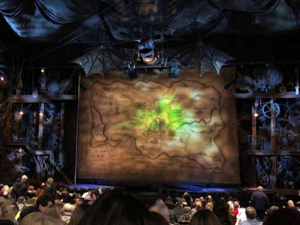 Gershwin Theatre, section: Orchestra C, row: S, seat: 116