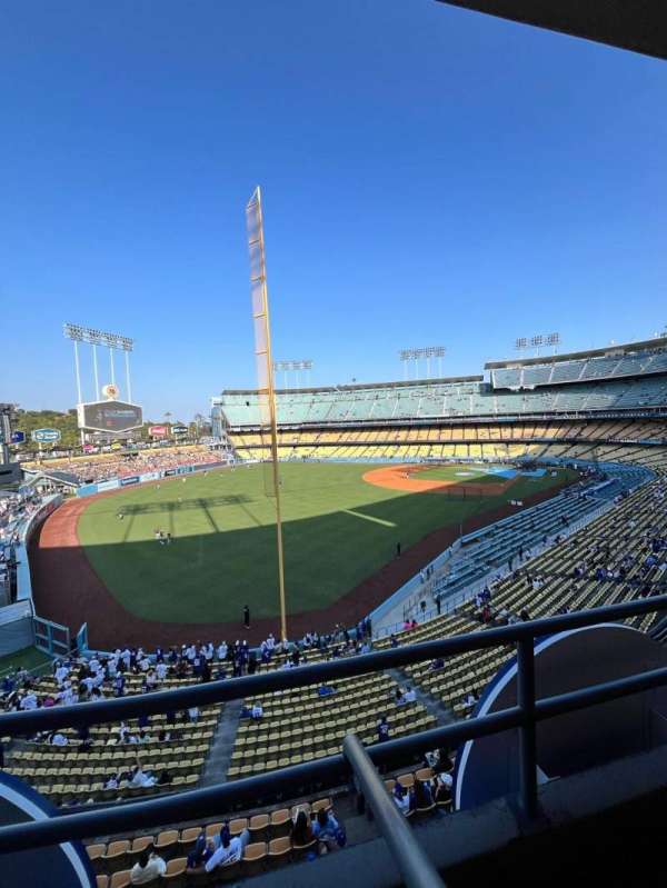Dodger Stadium, section: 253 Club, row: B, seat: 1