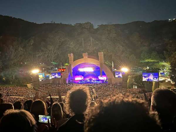 Hollywood Bowl, section: Q1, row: 19, seat: 7