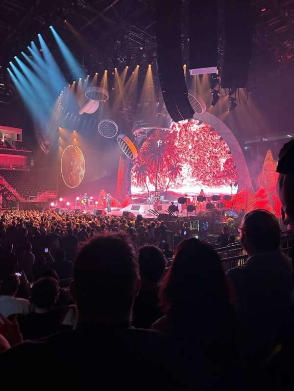 Acrisure Arena, section: C109, row: G, seat: 3