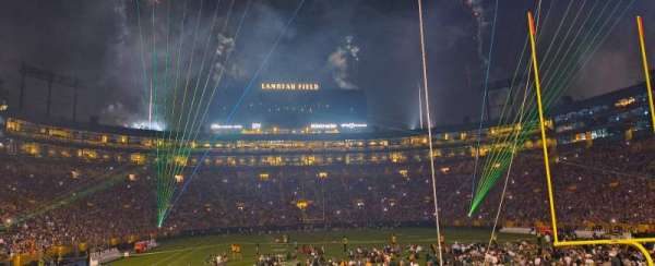Lambeau Field, section: 136, row: 14, seat: 19