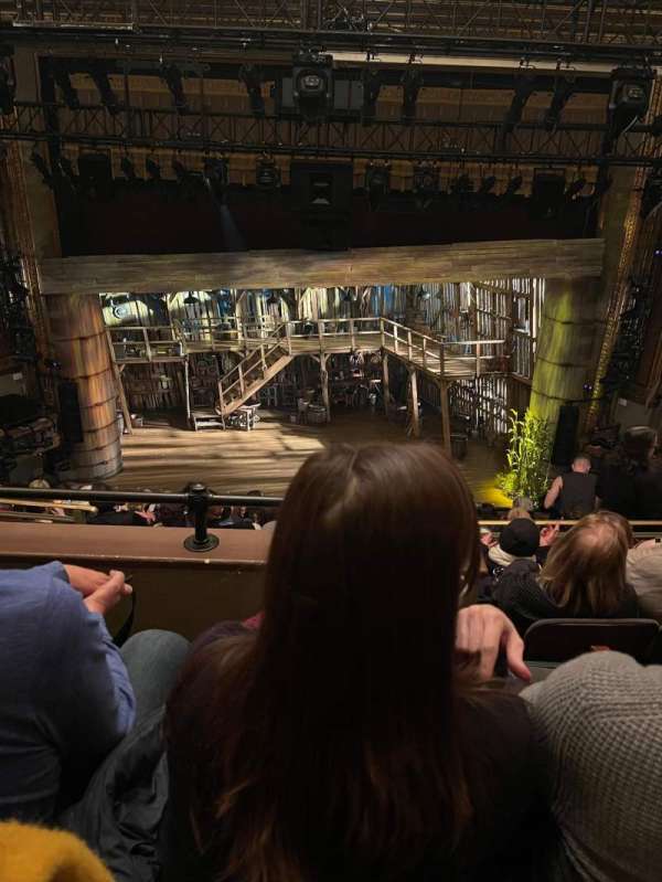 Nederlander Theatre, section: Mezzanine C, row: L, seat: 107