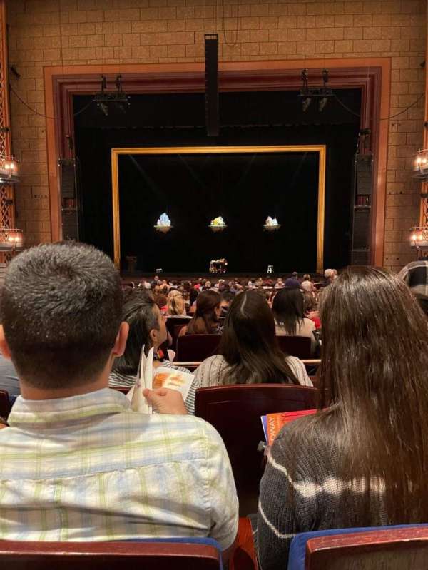 Walt Disney Theatre - Dr. Phillips Center, section: Upper Orchestra C, row: S, seat: 118