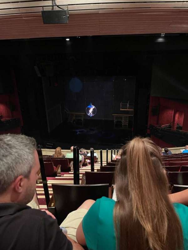 Marquis Theatre, section: Mezzanine R, row: L, seat: 4