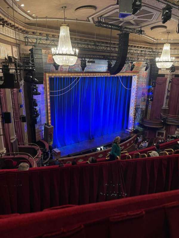 Imperial Theatre, section: Rear Mezzanine L, row: A, seat: 102