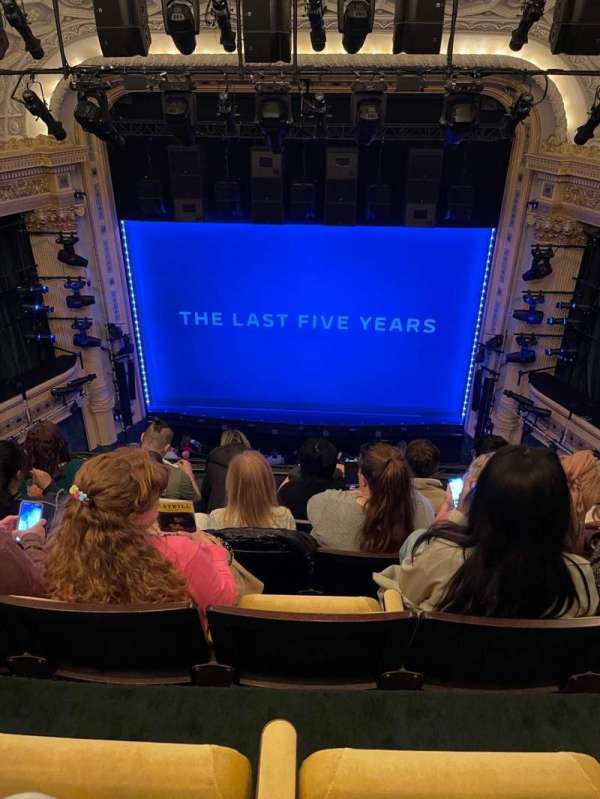 Hudson Theatre, section: Balcony C, row: E, seat: 111