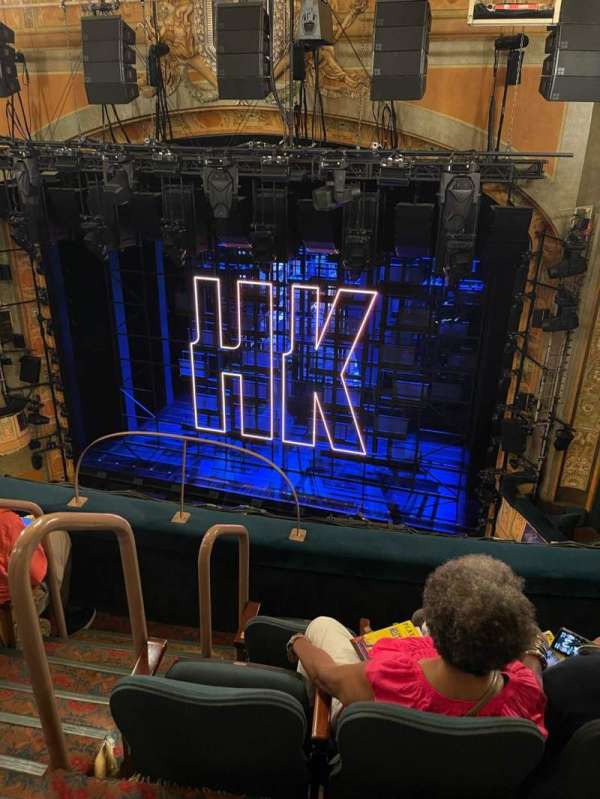 Shubert Theatre, section: Balcony R, row: D, seat: 4