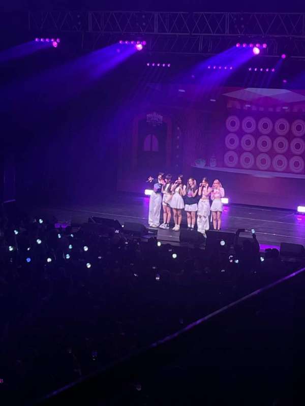 Bayou music center, section: 203, row: 1, seat: 12