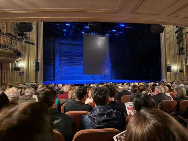 Music Box Theatre, section: Orchestra L, row: O, seat: 5