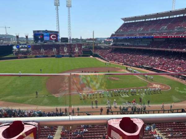 Great American Ball Park, section: 416, row: A, seat: 5