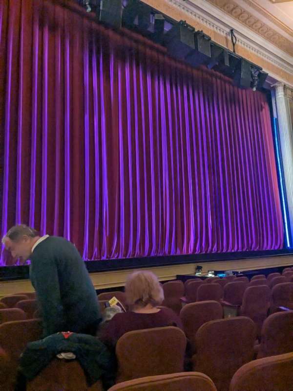 Music Box Theatre, section: Orchestra L, row: J, seat: 11