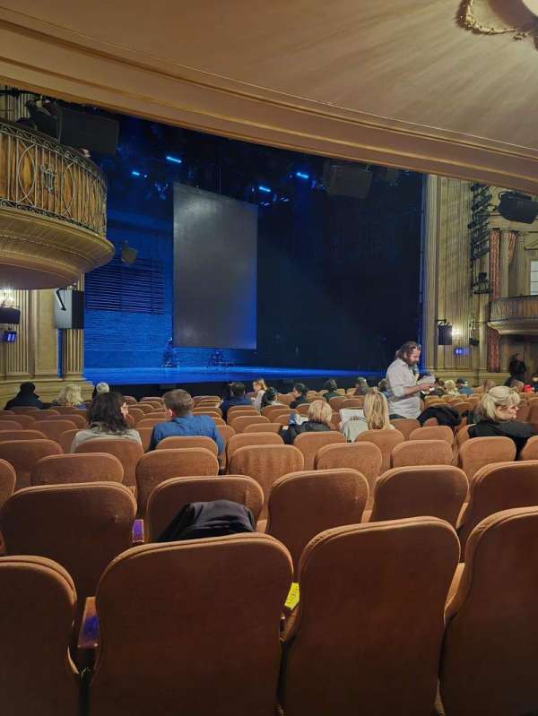 Music Box Theatre, section: Orchestra L, row: O, seat: 25