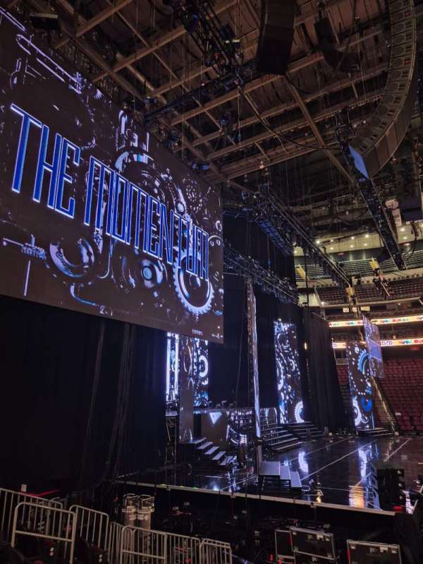 Prudential Center, section: 17, row: 10, seat: 1