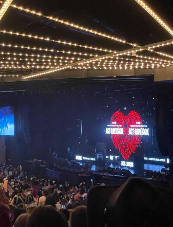 The Theater at Madison Square Garden, section: 206, row: Y, seat: 18