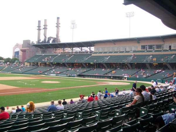 Victory Field, section: 106, row: U, seat: 9
