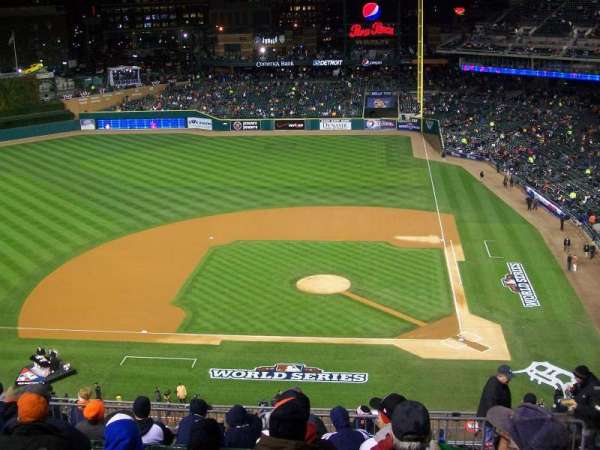 Comerica Park, section: 332, row: 10, seat: 9