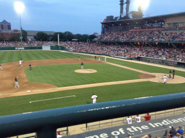 Victory Field, section: 205, row: A, seat: 8
