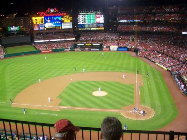 Busch Stadium, section: 354, row: 3, seat: 5