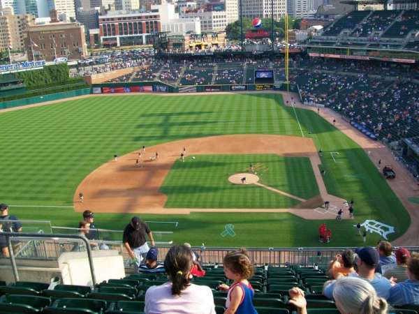 Comerica Park, section: 332, row: 11, seat: 17