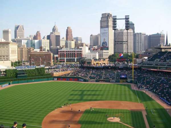 Comerica Park, section: 332, row: 11, seat: 17