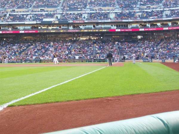 PNC Park, section: 31, row: A, seat: 1