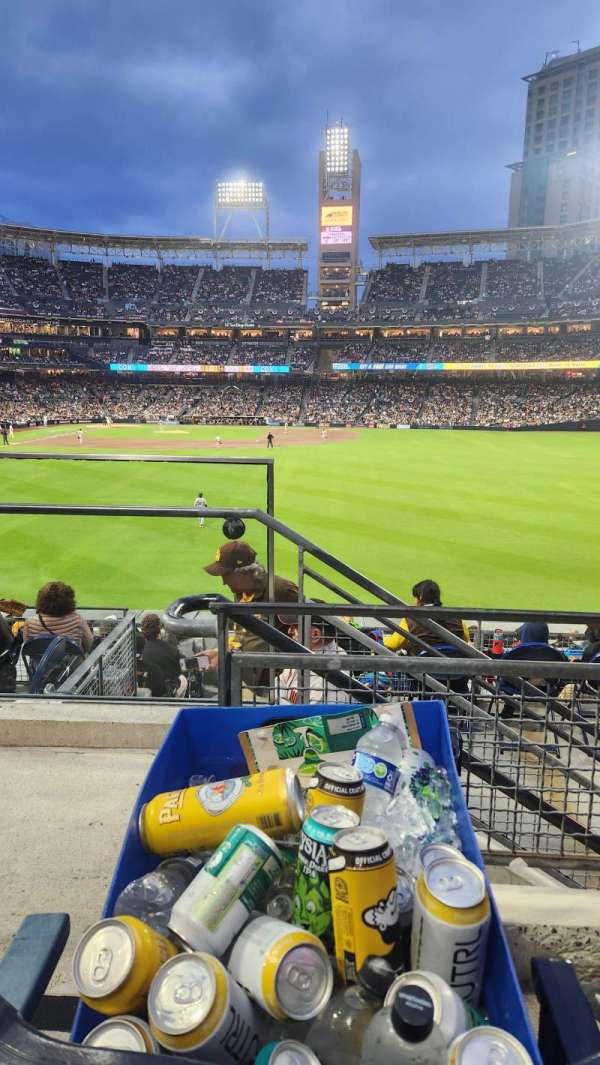 Petco Park, section: 135, row: 8, seat: 1
