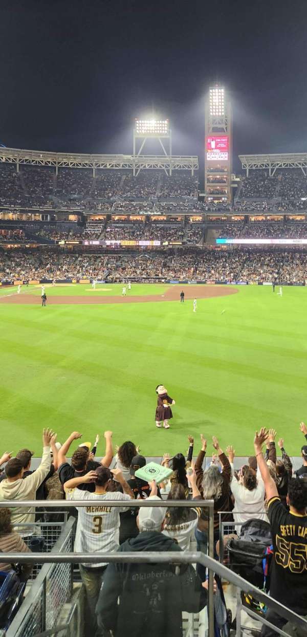 Petco Park, section: 135, row: 8, seat: 1